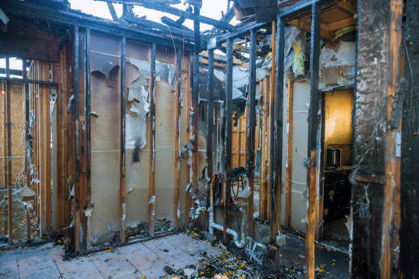 Professional Emergency Fire Cleanup technician working in Durand, WI